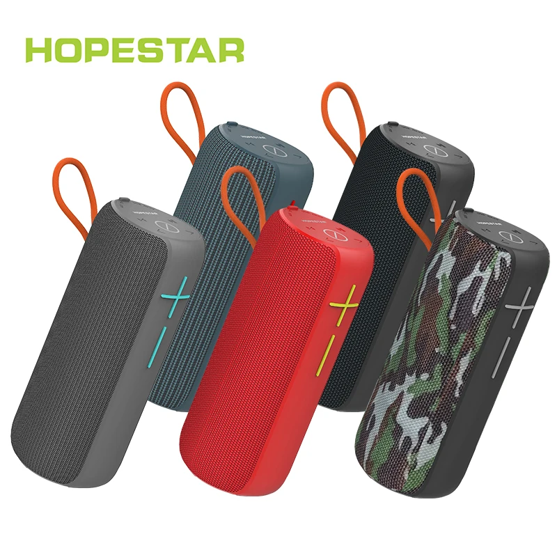 

HOPESTAR P24 Pro Wireless Portable Bluetooth Stereo Speaker Outdoor Waterproof Subwoofer Speaker Drop Resistant Wear-Resistant