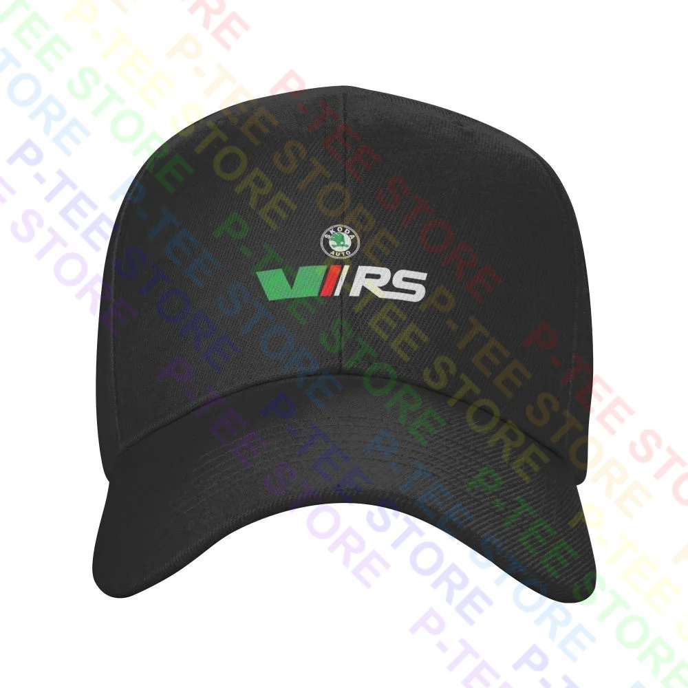 Skoda Rs Vrs Motorsport Graphic Rally Wrc Racing Baseball Cap Truck Driver Caps New Harajuku Regolabile