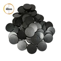 40mm Gaming Miniatures Plastic 40mm Round Bases for Wargames 1