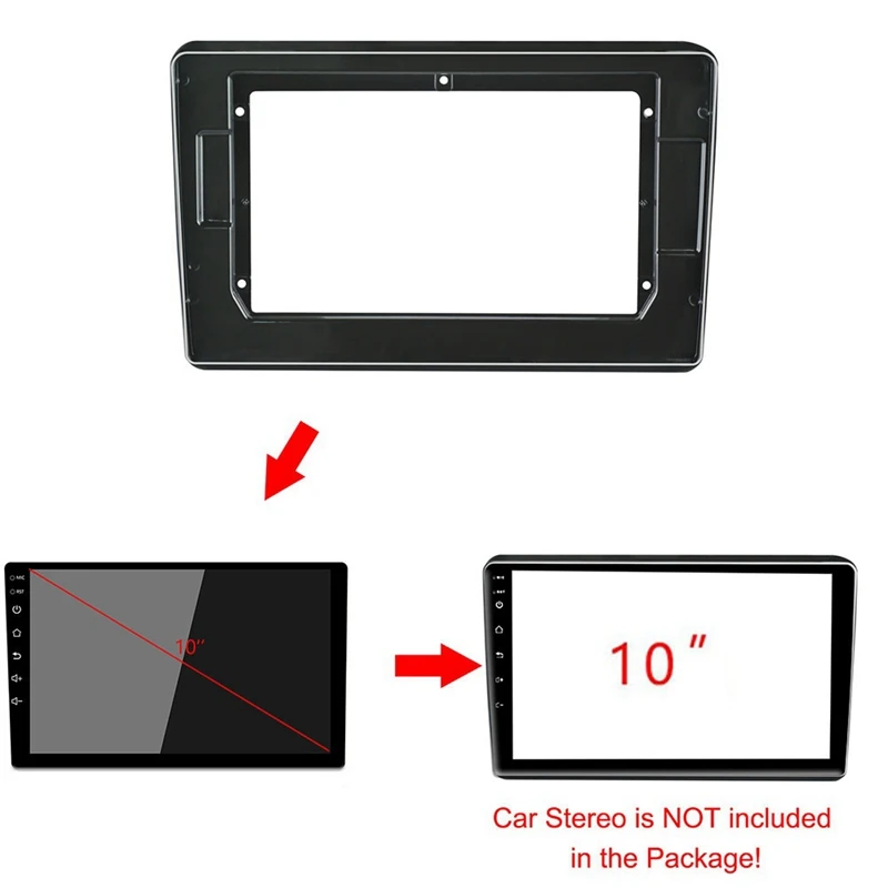 ȥ XRV HRV WRV VEZEL 2015-2018  10 ġ  Fascias 2 Din DVD ׷ г   ġ 