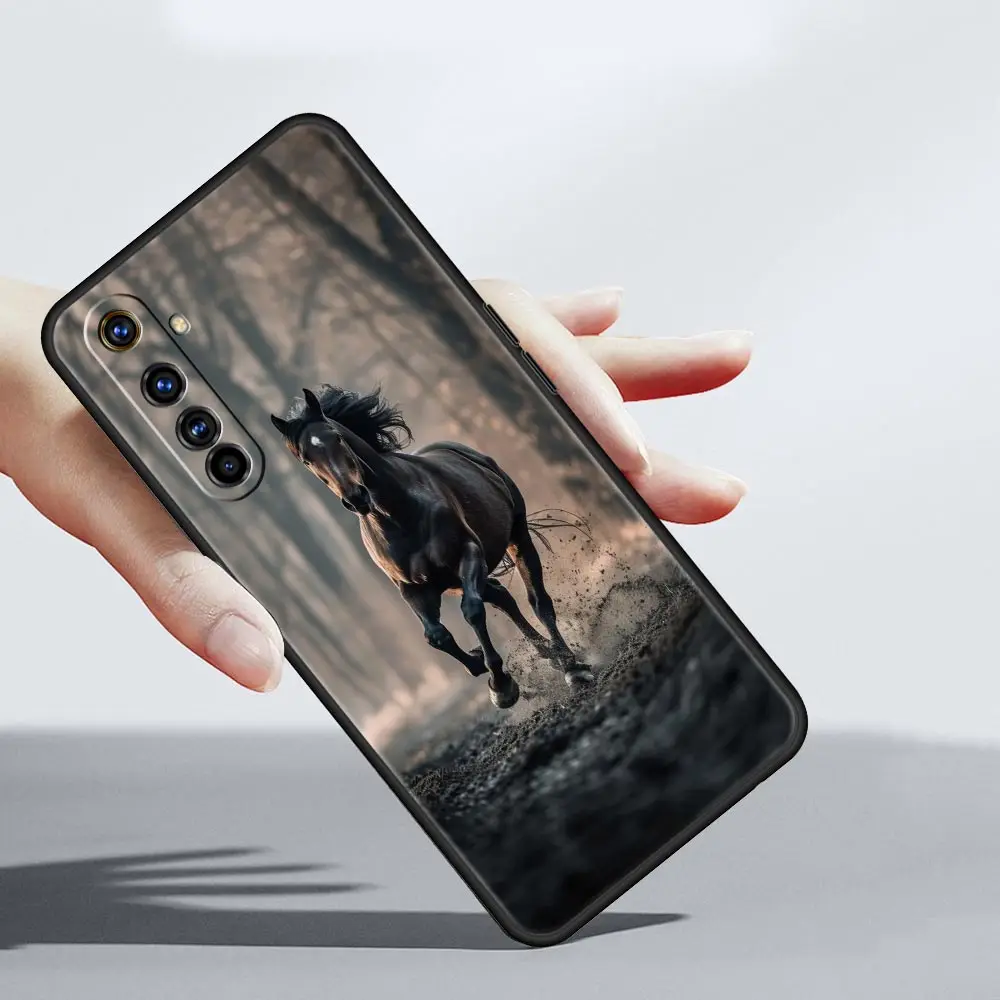 Horses Galloping Design Phone Case Cover