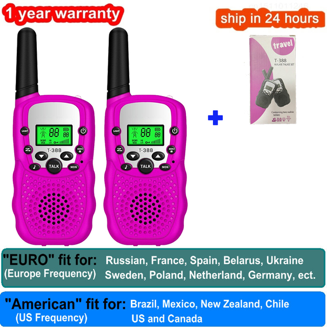 Walkie Talkie Kids Celular Toys Handheld Transceiver Highlight Phone Radio Interphone Children Talkie Walkie Birthday Gifts