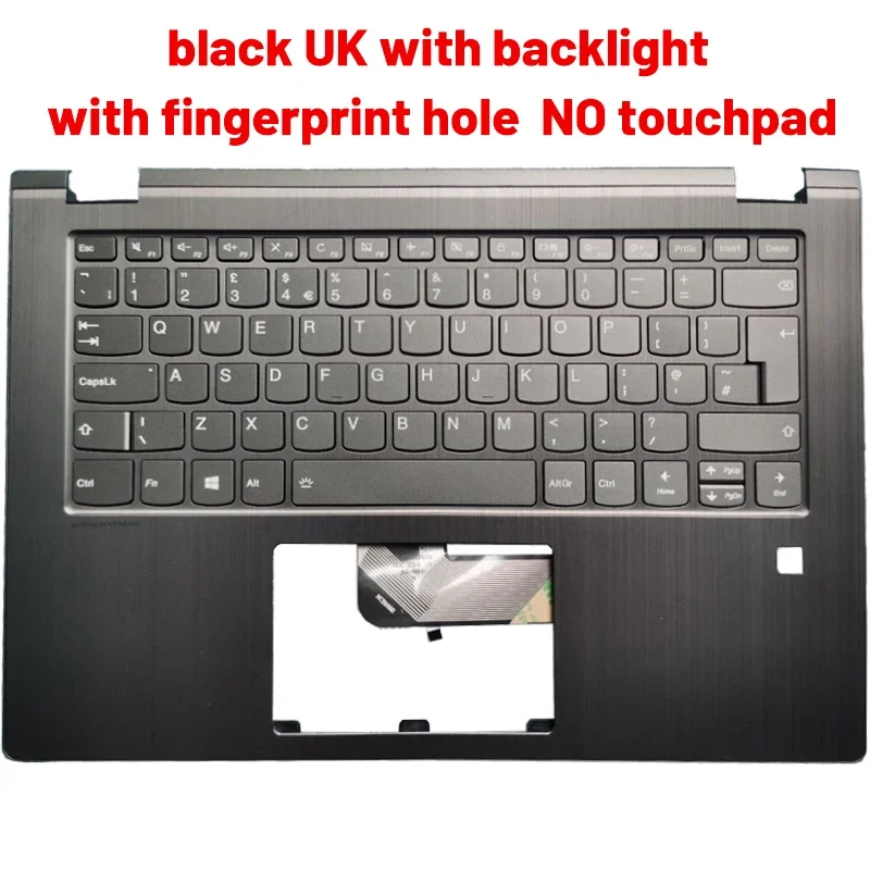 black UK backlit