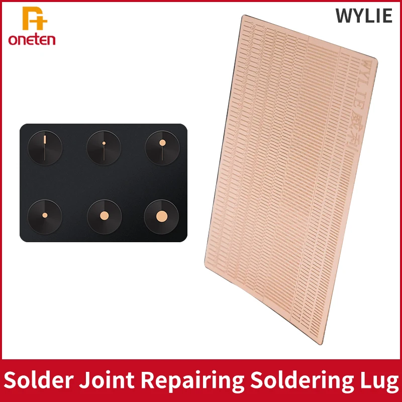 Solder Joint Repairing Soldering Lug Welding Plates Jumping Wire soldering flux soldering paste chip repair tool set motherboard logic board solder balls soldering iron tips bga reballing stencil carb repair kit chainsaw carb repair kit ssd component battery protection board For Flying Lead Motherboard Repair Tools Dot
