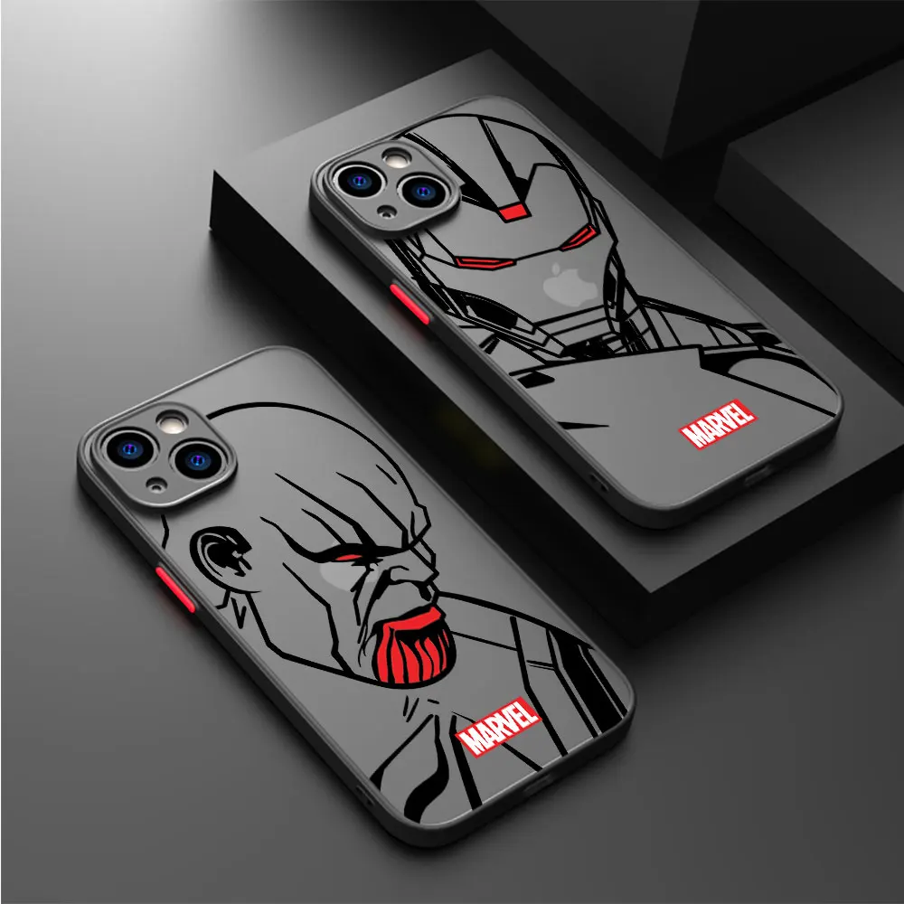 Custodia Marvel Thunder Per Apple Iphone Se 14 15 Plus 13 Pro Max 7 6S Plus 8 12 Mini Xr Xs X 11 11 Pro 14 Pro 12 Pro Soft Cover