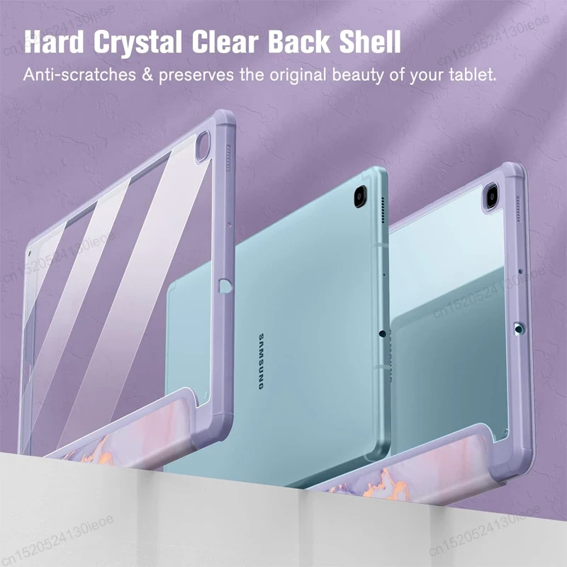 Premium Tablet Case with Pencil Holder and Tri-Fold Stand – Elegant Protective Cover