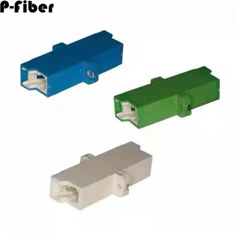 

10 шт. E2000 волоконно-оптический адаптер LSH фланцевый соединитель E2000/APC Одномодовый многомодовый