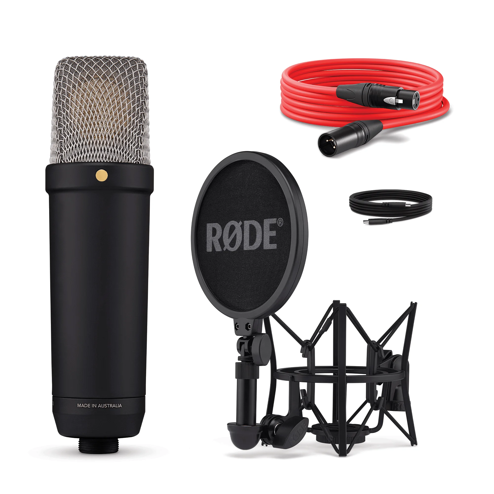 Rode nt1 5th Large-diaphragm Cardioid Condenser Microphone Ultra-low noise  and wide dynamic range for pop, rock and hip-hop - AliExpress