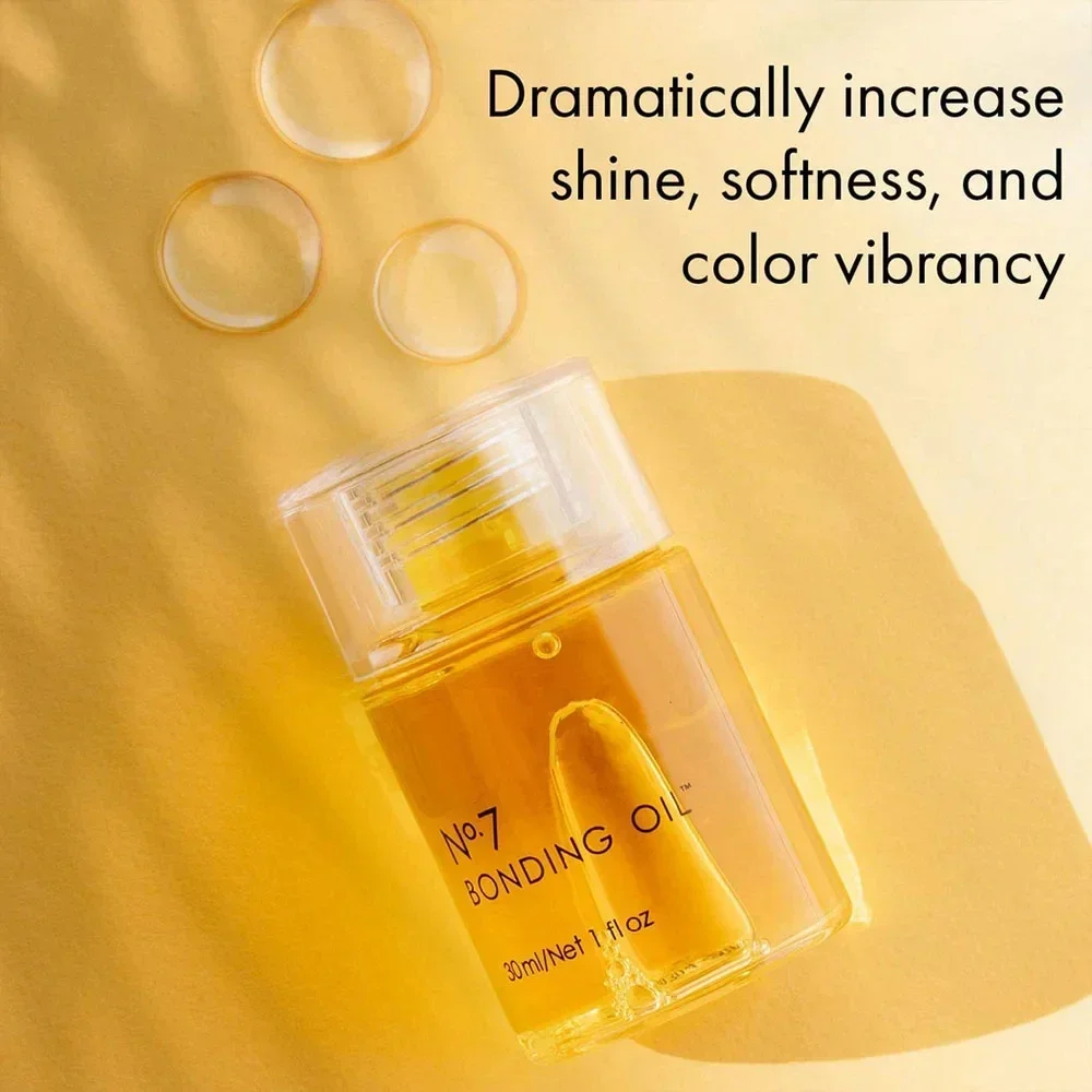 Description Picture 6 of item10PCS No.7 Bonding Hair Essential Oil Repair Damaged After Scalding Dyeing Restore Soft Strengthen Anti-Temperature