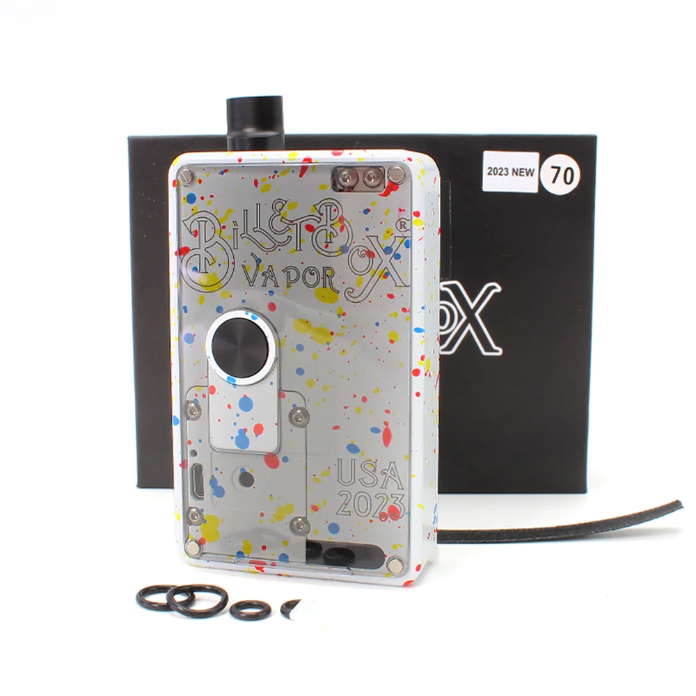 

SXK BB BOX заготовка коробка белый вейп DNA60w/SEVO70w чип USB порт Rev.4 устройство черная прозрачная панель цветные масла точки Новинка 2023