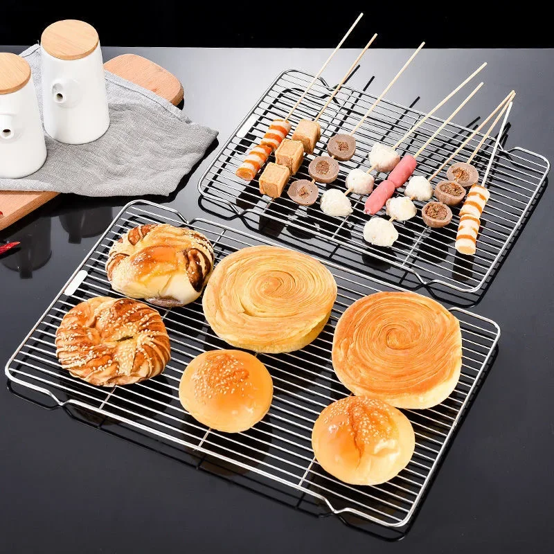 Baking Pan with Rack Set Carbon Steel Cookie Sheet Baking Pan Tray with  Removable Cooling Rack Easy Clean Kitchen Baking Gadgets - AliExpress