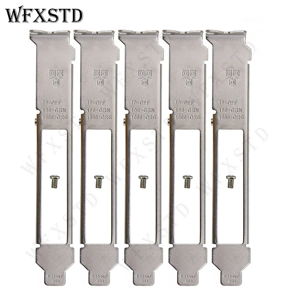 5pcs Full Height Baffle Profile Bracket For INTEL I340-T4 X710-T4 I350 ...