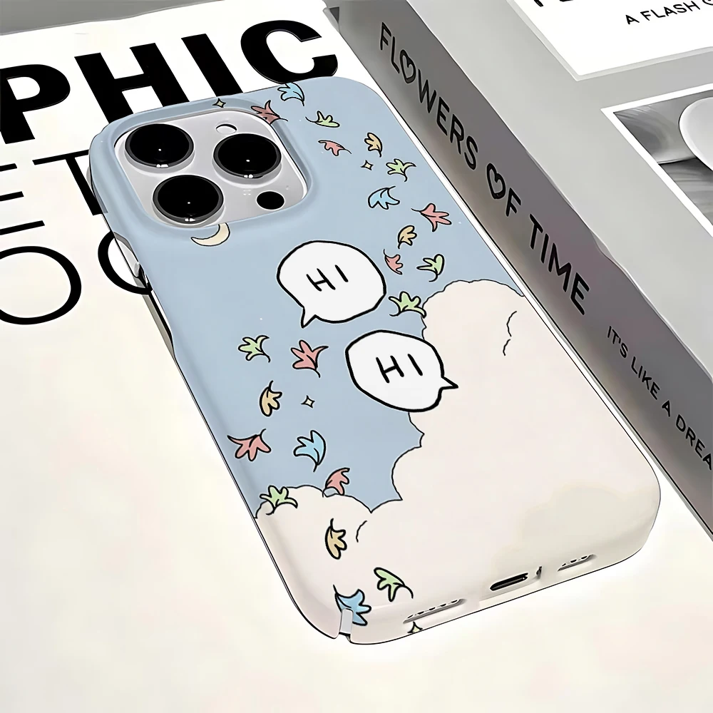 thumbnail image 1 of Funda de teléfono Heartstopper para iPhone 16, 15, 14, 13, 12, 11 Pro Max, XS, XR, XSMax, 6, 7, 8 Plus, cubierta dura de PC HD brillante, 1 of 5