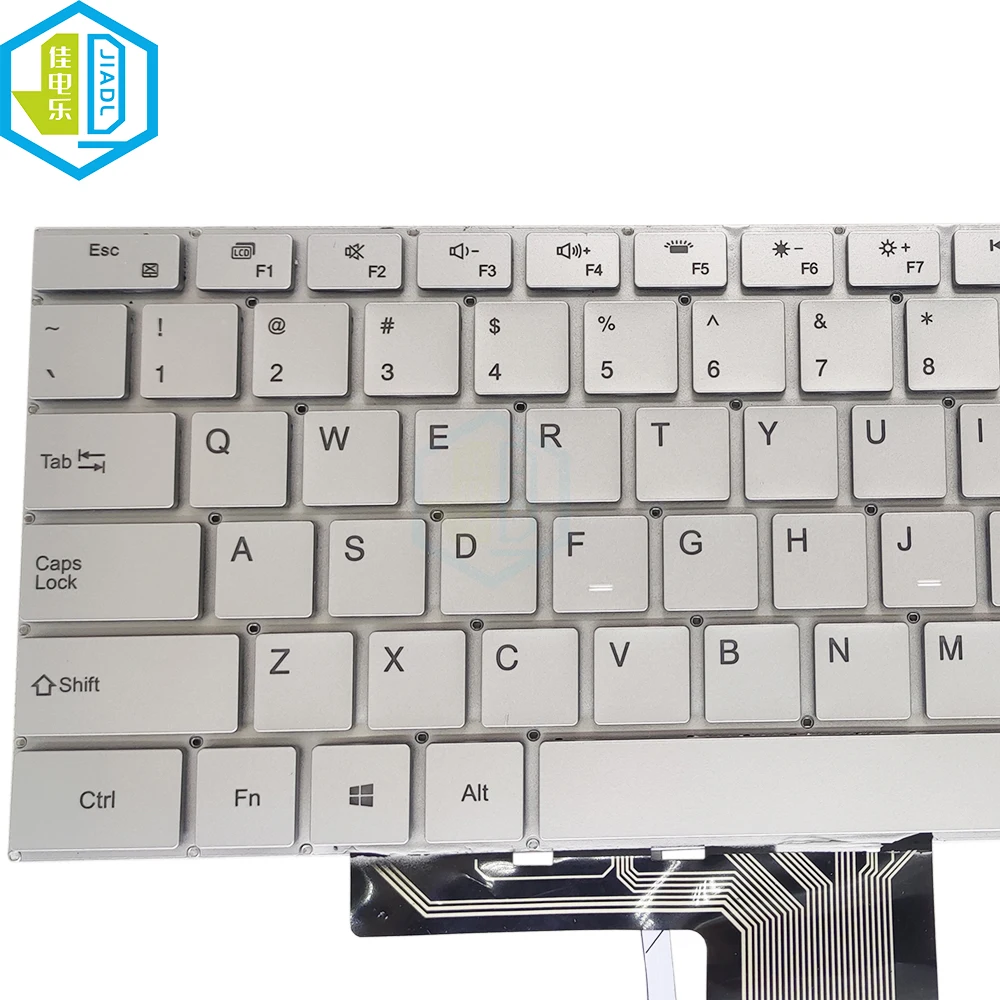 original eua inglês teclado com luz de fundo xk portátil backlit teclados keycaps peças de substituição do computador