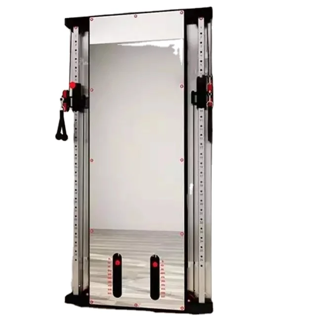 Long Glory Commercial Gym Machines Attrezzature Per Il Fitness Mirror Functional Trainer Cable Crossover Home Gym Use