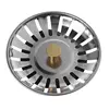Kitchen Waste Stainless Steel Sink Strainer Plug Drain Filter Stopper Basket Dra 6