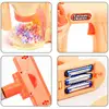 Kids Vacuum Cleaner Kids Simulation Housework Dust Catcher Toy Set Simulation Electric Vacuum Cleaner Toy Home Cleaning Toy for 5
