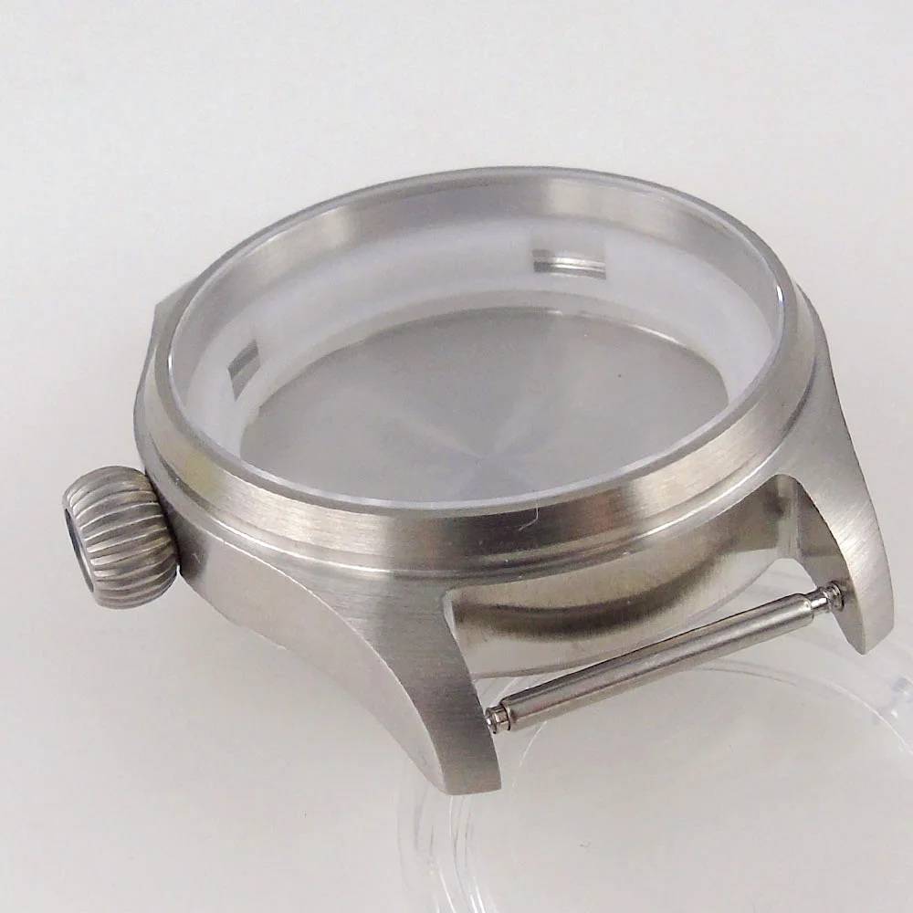 Waterproof Pilot Watch Case for NH35 NH36 ETA2824 PT5000 Movement 