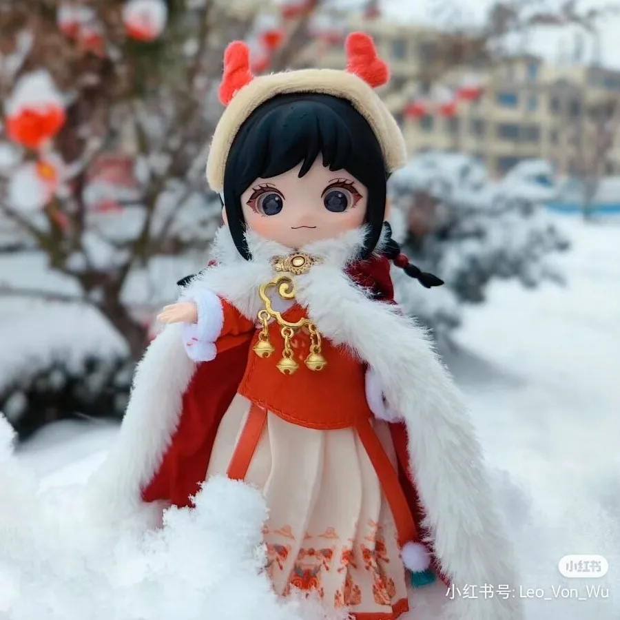 

2024 Liroro Longyin Congratulates The Chinese New Year 12 Points Bjd Movable Joint Doll New Year Exclusive Gift Box