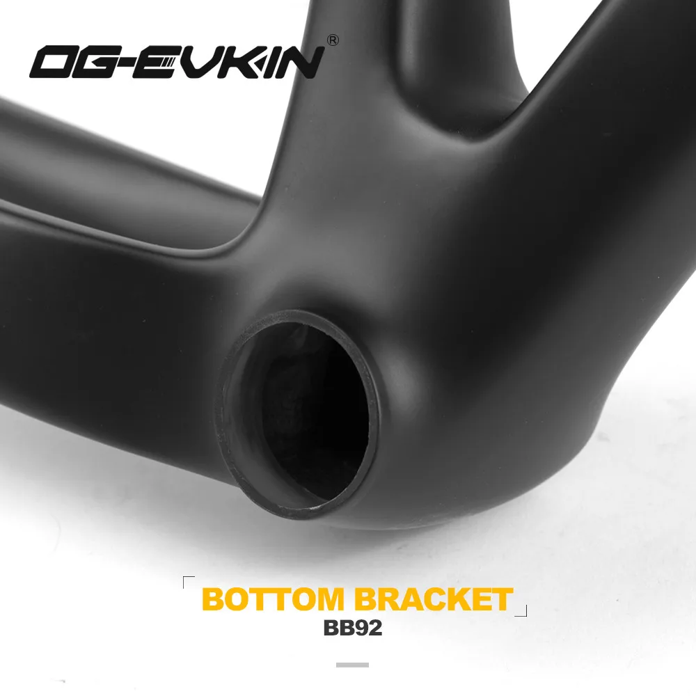 OG-EVKIN CF056 XC VTT Carbone Cadre 12X148 Thru-Axle 29er BB92
