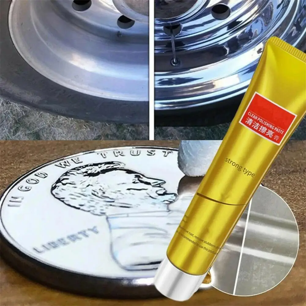 

Ultimate Metal Polishing Cream Knife Machine Polishing Wax Mirror Stainless Steel Ceramic Watch Polishing Paste Rust Remover 10g