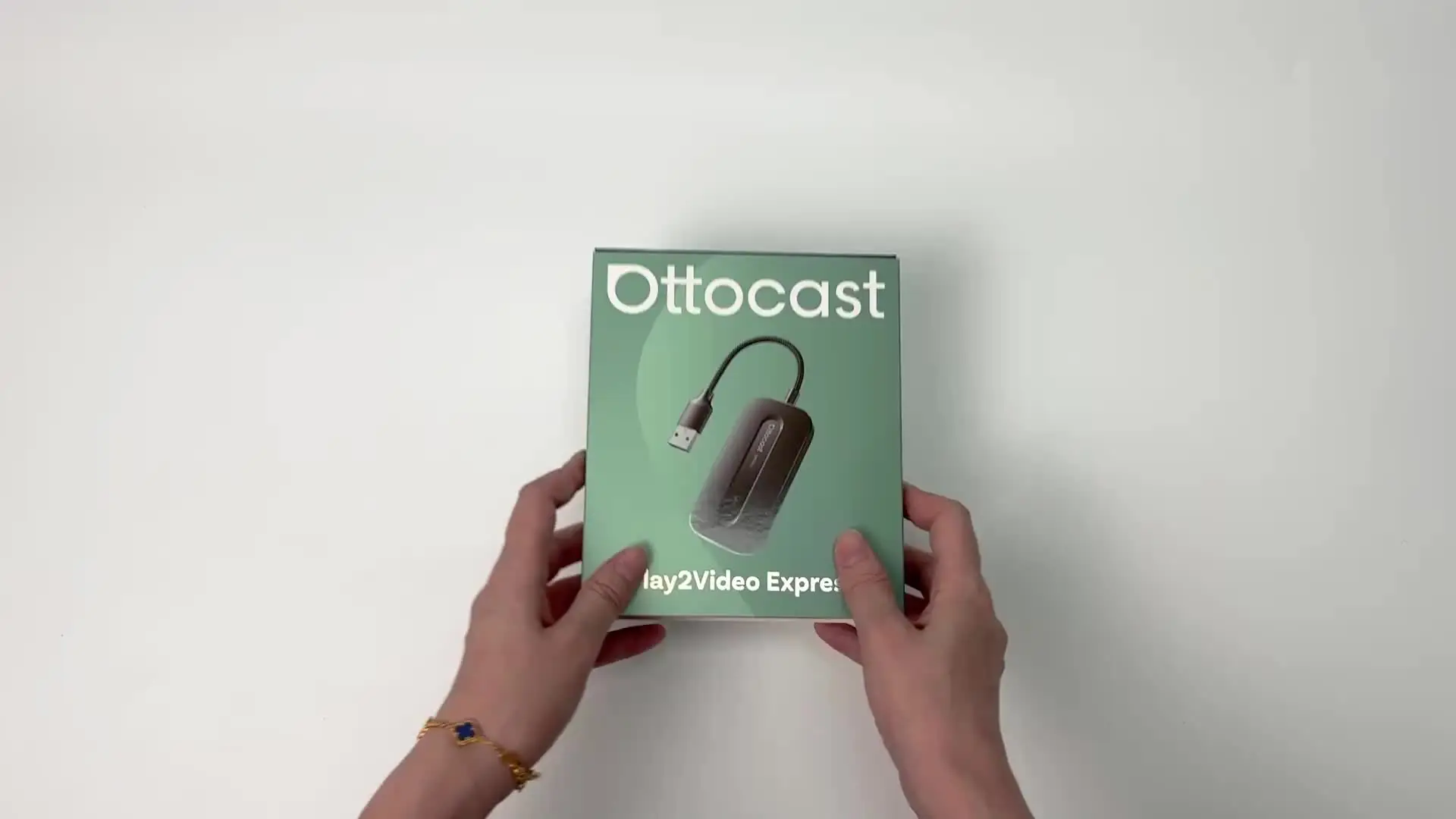 OTTOCAST Play2Video Express Wireless CarPlay Wireless Android Auto