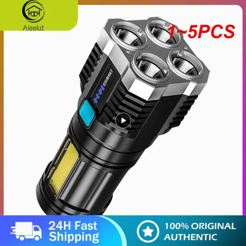 

Фонарь Яркий портативный с зарядкой от USB, 1-5 шт.