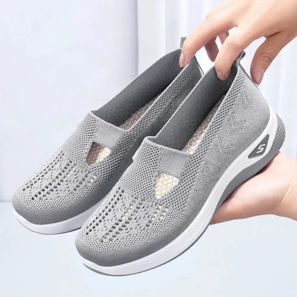 Walking Shoes Women Comfortable TKYCMSUAKI Women's Woven