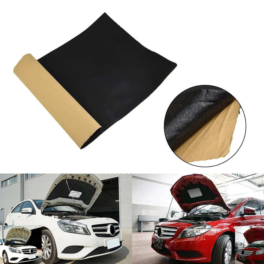 

30*50cm Car Sound Proofing Deadener Self Adhesive Foam Insulator Cotton Automobiles Sound Heat Insulation Cotton