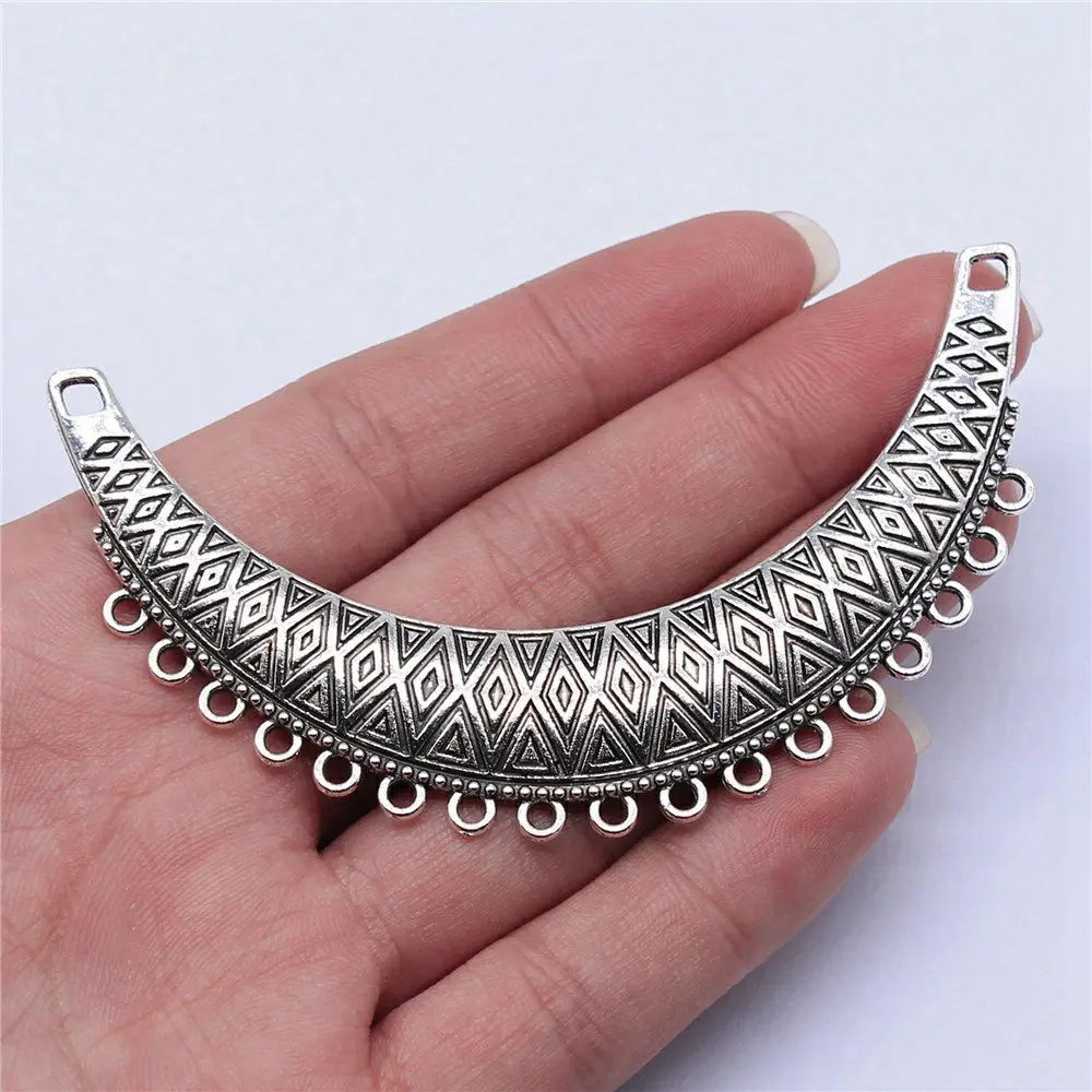 

Supplies For Jewelry Necklace Connector Cute Components 2pcs