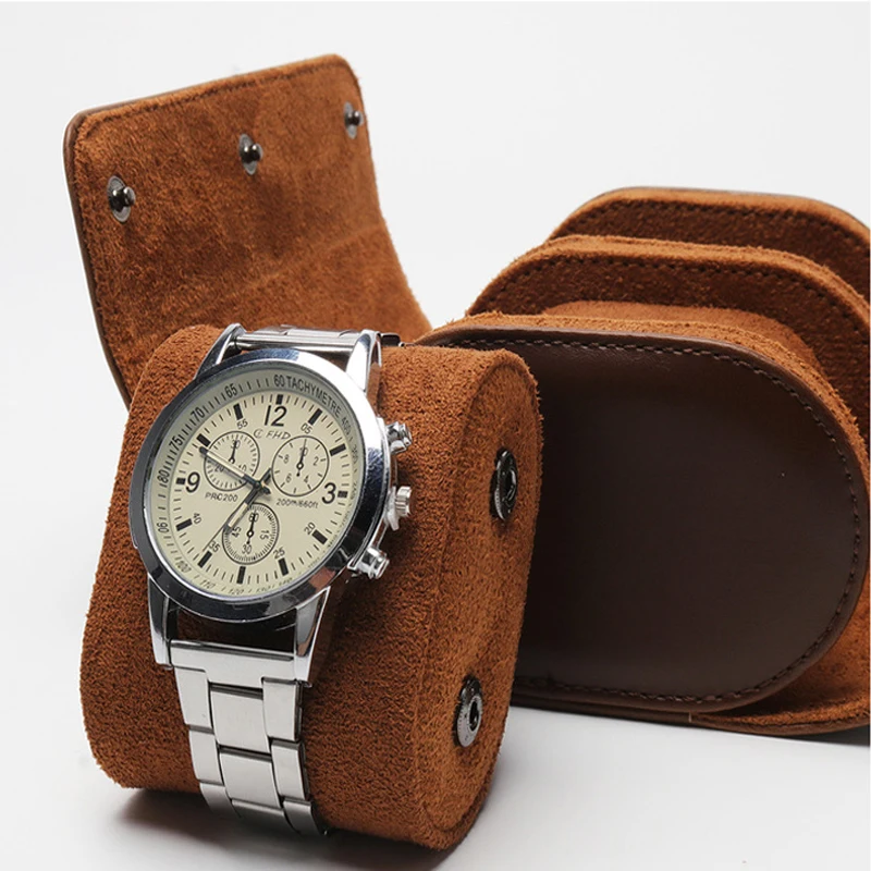 Watch box Men and Women Multifunctional 2Grids leather storage and packaging wrist watch boxes high quality gift box UTHAI U08