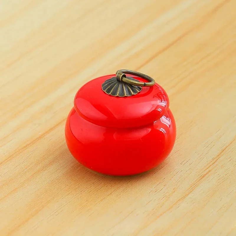 Mini Ceramics Pet Urns Cremation Personalised Small Animals Ashes Containers Reliquaries Burial Coffin Deceased Pet Souvenir