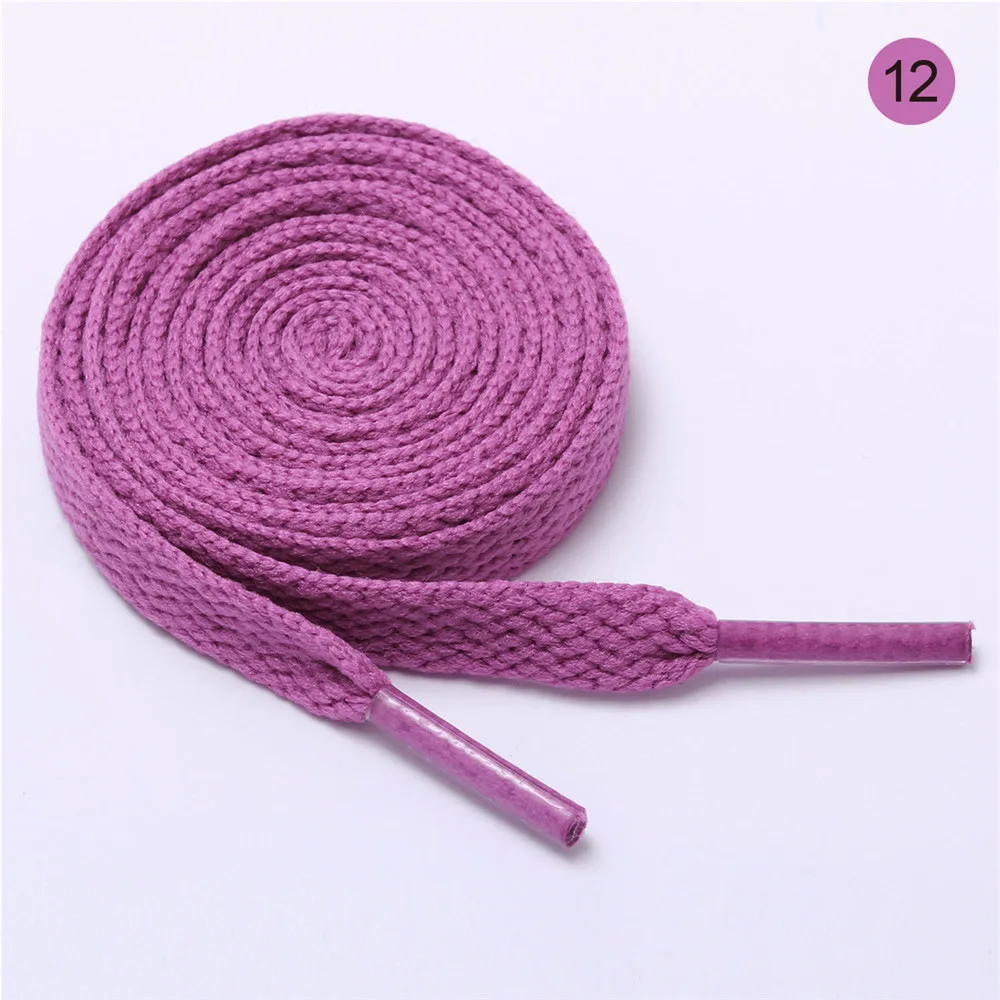 Vibrant Collection of Flat Shoelaces for Sneakers - 26 Color Options