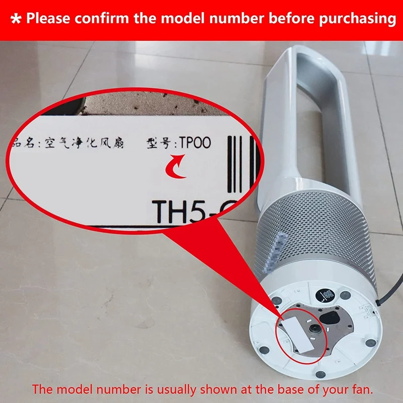 Replacement Remote Control For Dyson Pure Cool TP04 TP06 TP09 DP04 Purifying Fan Remote Control
