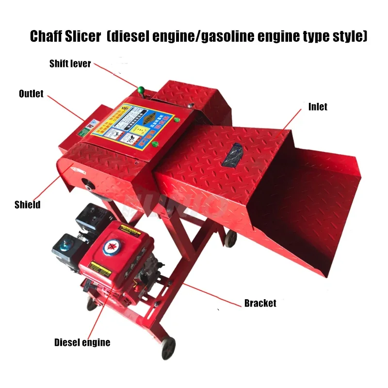 Diesel Lawn Maize Grass Cutting Machine For Sri Lanka Dairy Farm