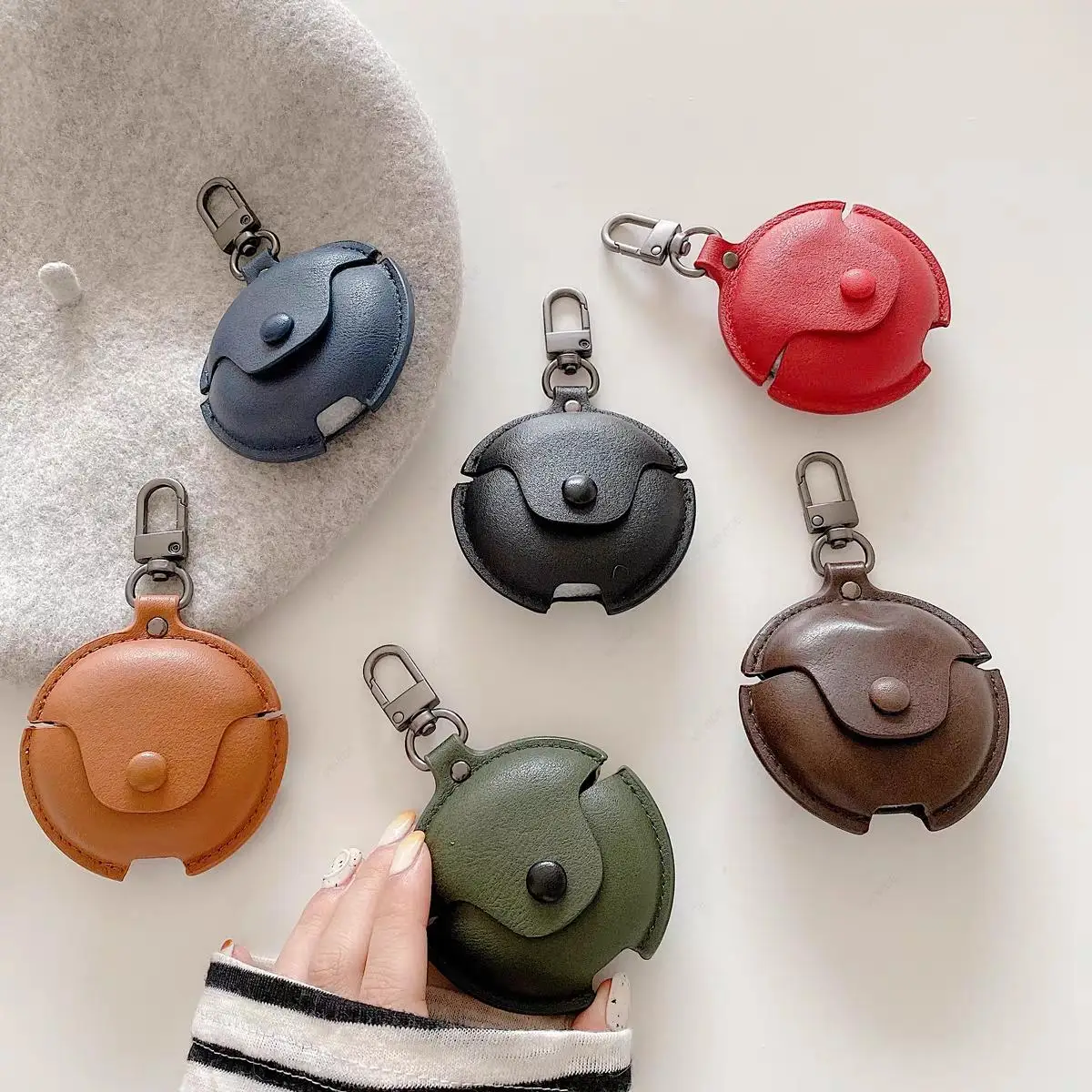 Custodia Per Auricolari In Pelle Per Huawei Freebuds 5I 4I Cover Per Heaphone Per Huawei Freebuds 4 Pro 2 5I Cover Protettiva Accessori Per Conchiglie