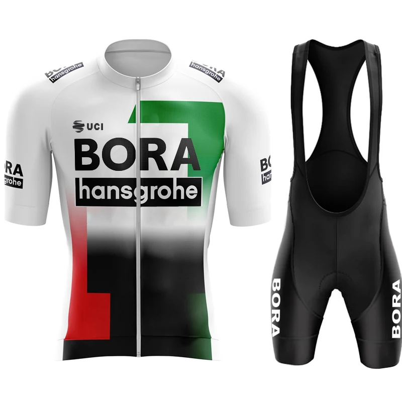 Cycling Jersey Summer Sports Wear Man UCI BORA Clothing Mens Sets Sportswear Mtb Clothes Men's Road Bike Uniform Set Suit