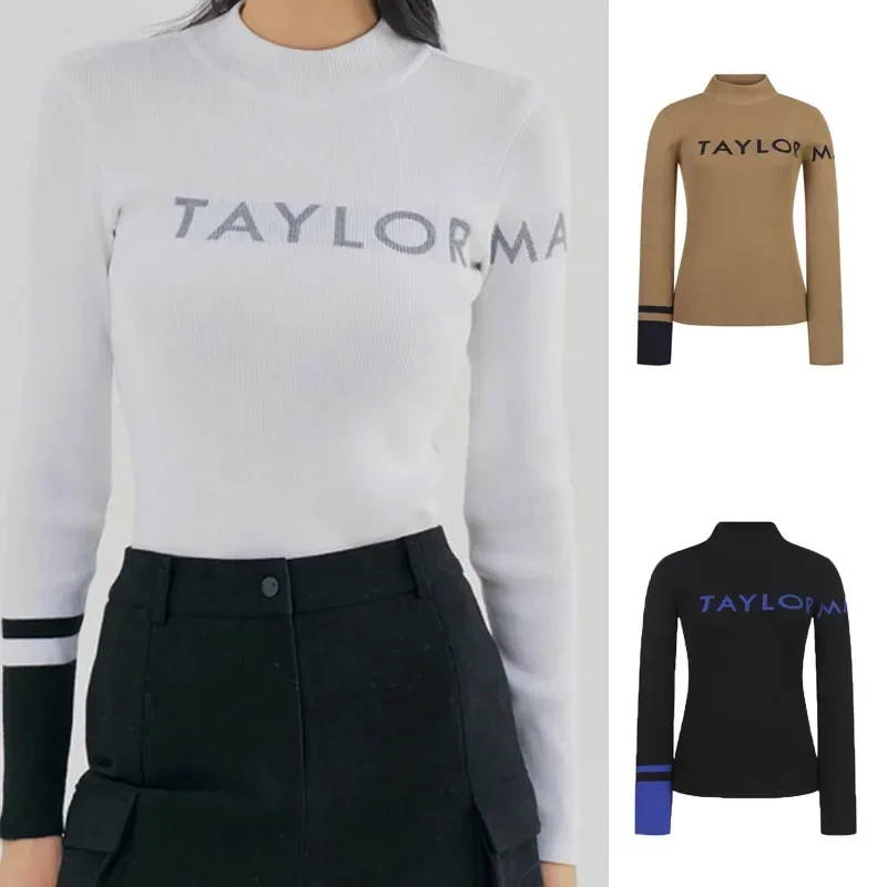 New Women's Golf Clothing Outdoor Sports Knitted Hoodie Simple and Fashionable Women's Golf Jacket Wear for Women