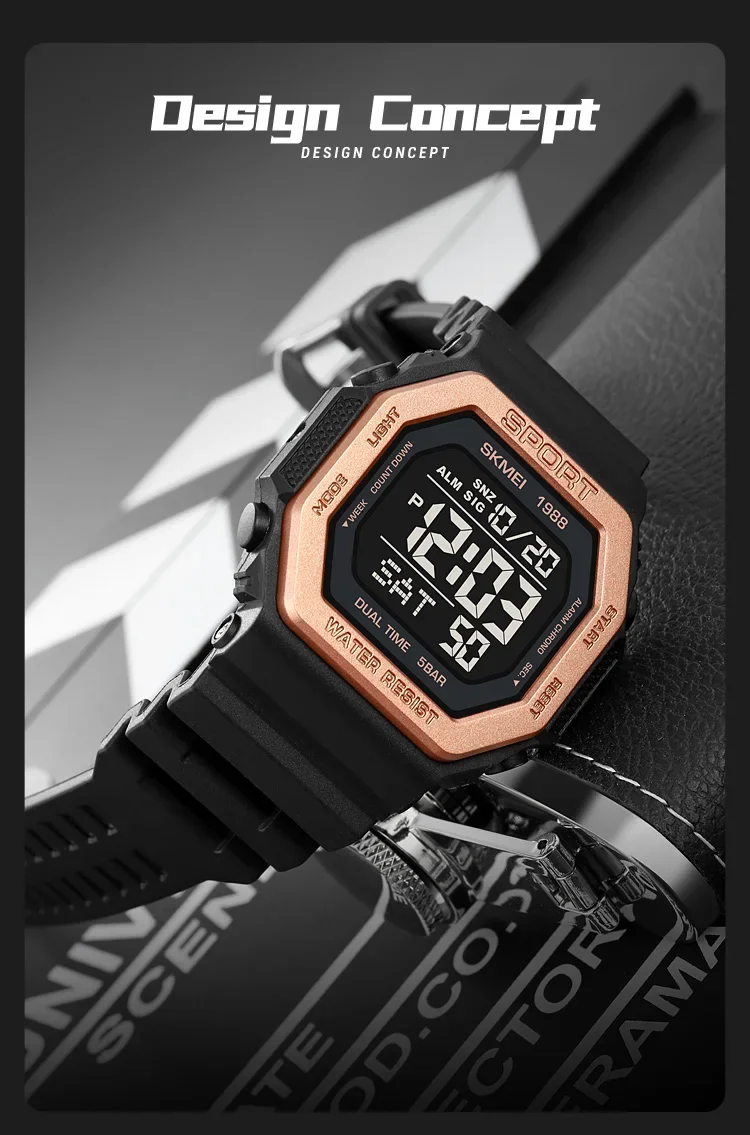 SKMEI 1988 Digital Sport Watch Image 3