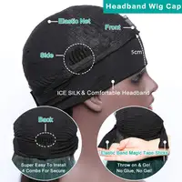 Perruque de cheveux humains Remy Body Wave, perruque de cheveux humains faite à la Machine, prête à porter, bandeau Body Wave pour femmes 6