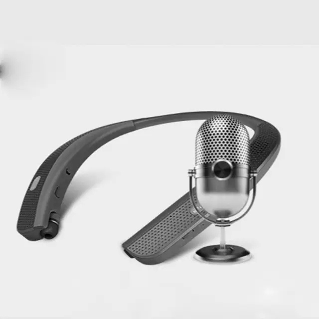 New HBS-W120 Bluetooth Headphones Lightweight Stereo Neckband Wireless Headset With Speaker for Sports Exercise Game Call