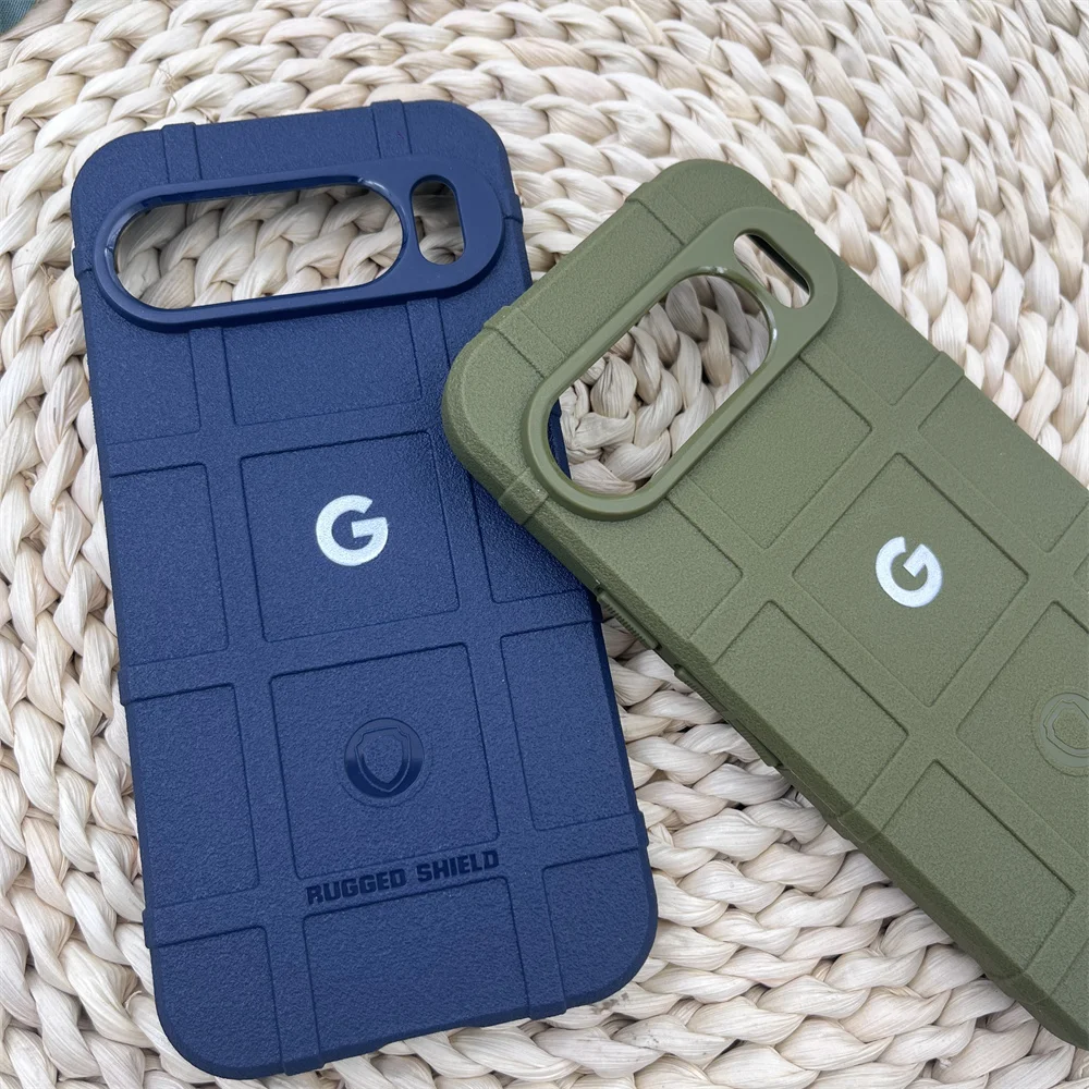 Enhanced Military-Grade Shockproof Silicone Protective Case - Matte Rubber Anti-Drop Cover