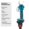 4 Gear Brushless Cordless Electric scissors Extension Pole Pruner pruning Shears Efficient Fruit Tree Bonsai Pruning Branche 2