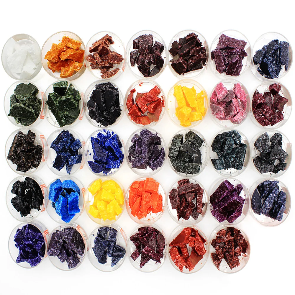 5gbagCandleDyeChipsMulticolorFlakeCandleColorDyeForSoyWax