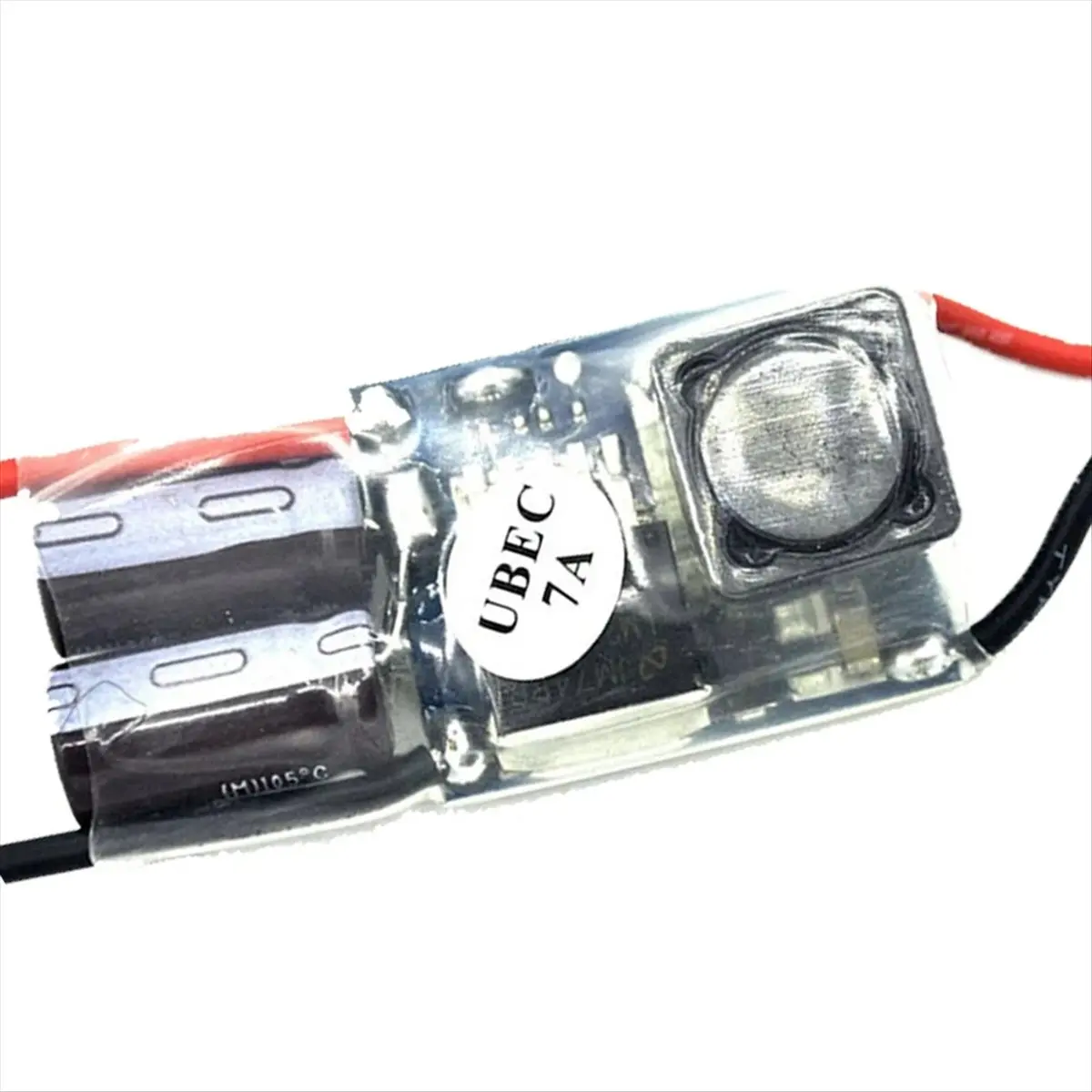 (A23G) 7A 2-7S FPV 수신기 전원 공급 장치 전압 조정기 외부 BEC(UBEC) RC 비행기용 5V 스텝다운 조정기 모듈