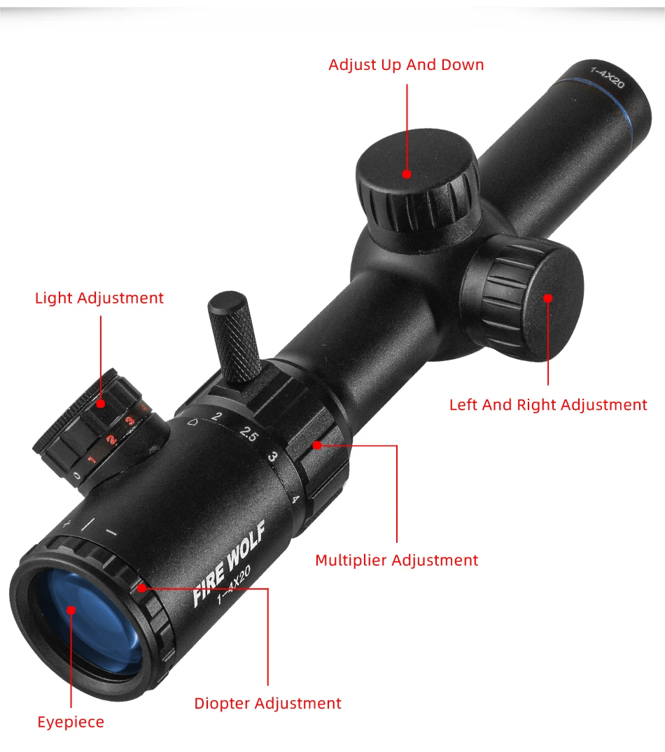 Red Cross Rifle Scopes | Red Cross Riflescope | Hunting 