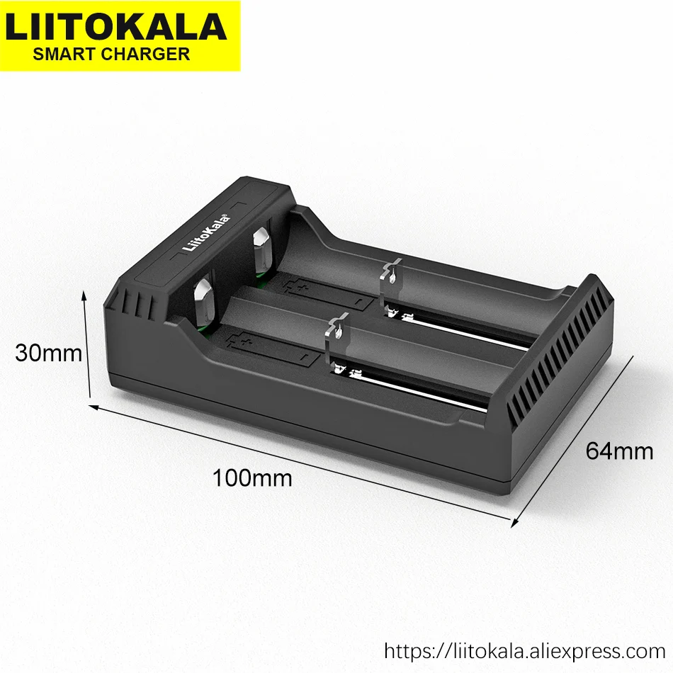 LiitoKala 충전식 배터리 충전기, Lii-L2 18650 3.7V 18650 26650 21700 20700 20650 18500 18490 18350
