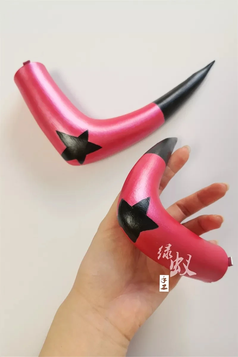 New Hazbin Cosplay Hotel Helluva Boss Verosika Mayday Cosplay Women Red Horn Headband Hairpin Prop Halloween Christmas Headwear 22 New Hazbin Cosplay Hotel Helluva Boss Verosika Mayday Cosplay Women Red Horn Headband Hairpin Prop Halloween Christmas Headwear 13