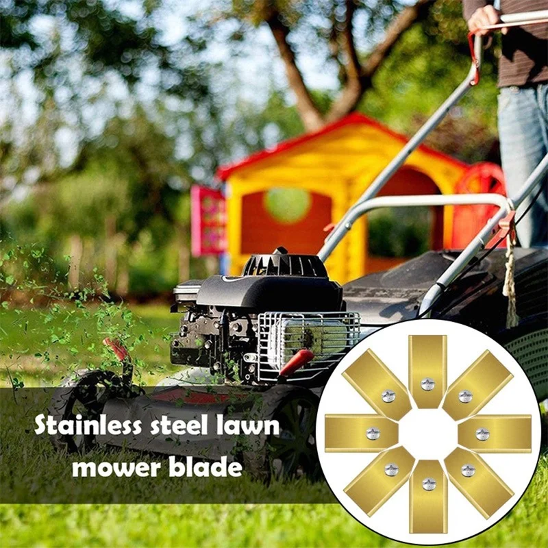 10 PCS/ Set Steel Lawn Mower Blade Trimmer Blade Replacement for Husqvarna  Automatic Lawn Mower Garden Robot Lawn Mower Tools - AliExpress