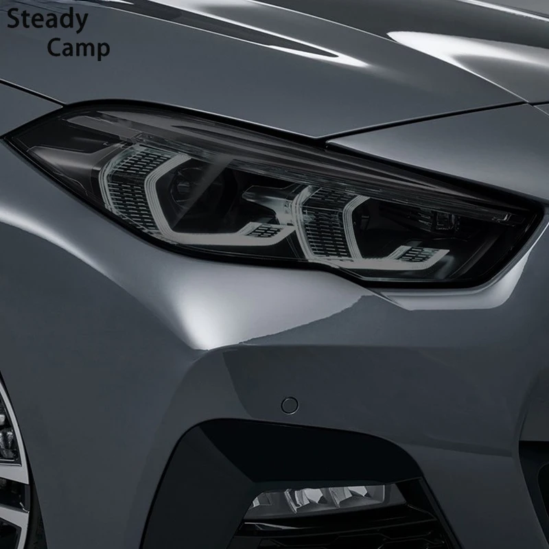 

Наклейки на переднюю Защитная фронтальная пленка автомобиля для автомобилей, F44, Grand Sedan, M235i, 220d, ТПУ, прозрачные, черные